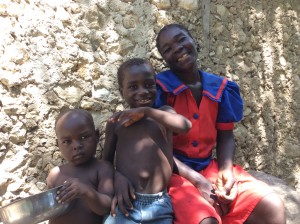 Rose Marthe and her youngest boys